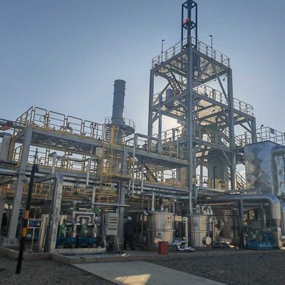 Düz termal oksitleyici sabit çalışma Düşük arıza oranı Düşük kirletici emisyonlar