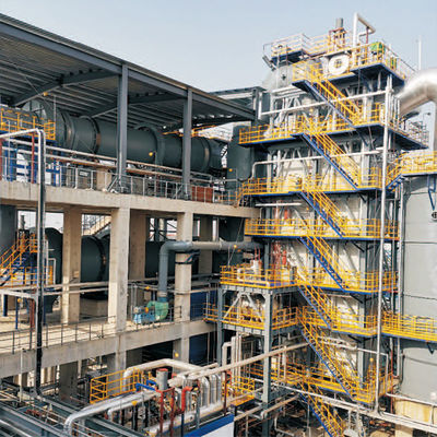 Tehlikeli Atıkların Tedavisi Rotary Kalsinasyon Fırını Istikrarlı Çalışma Çevre Koruması