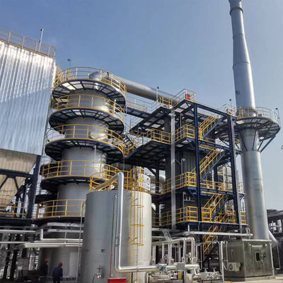Atık gaz geri dönüşümü atık ısı buhar kazanı 53.75 T/H 60157Nm3/H Yüksek verimlilik özelleştirme