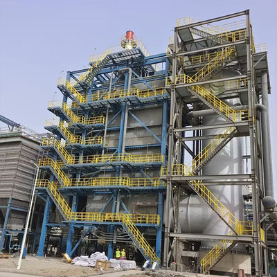 Yüksek atık ısı buhar kazanı Enerji tasarrufu Egzoz gazı dönüşümü 67662Nm3/H Giriş duman gazı akışı