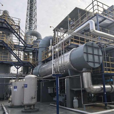Rulo Destekçi Döner Fırın Yüksek Hız 16000 M3/H Atık Gazı Tedavisi Kapasitesi