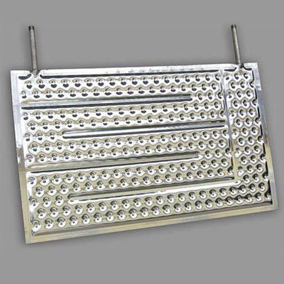 Sıvı Kanalı Dimple Plate Basınç Direnci Paslanmaz Çelik Malzemesi