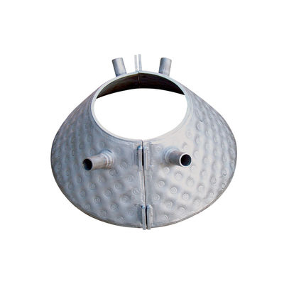 Compact Structure Clamp On Heat Exchanger 50 Bar Basınç Verimli Ceketli Kapalı Isı Değiştiricisi