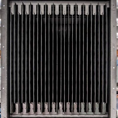 Temizlik kolay Toplu katılar Isı Değiştiricisi Yüksek aşınma direnci Kompakt 10-1000 M2 Alan