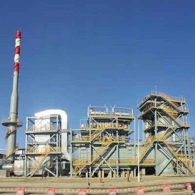 Cyclone Corrugated Plate Corner Tube Boiler İki Aşama Buhar Kurutma 50 t/h